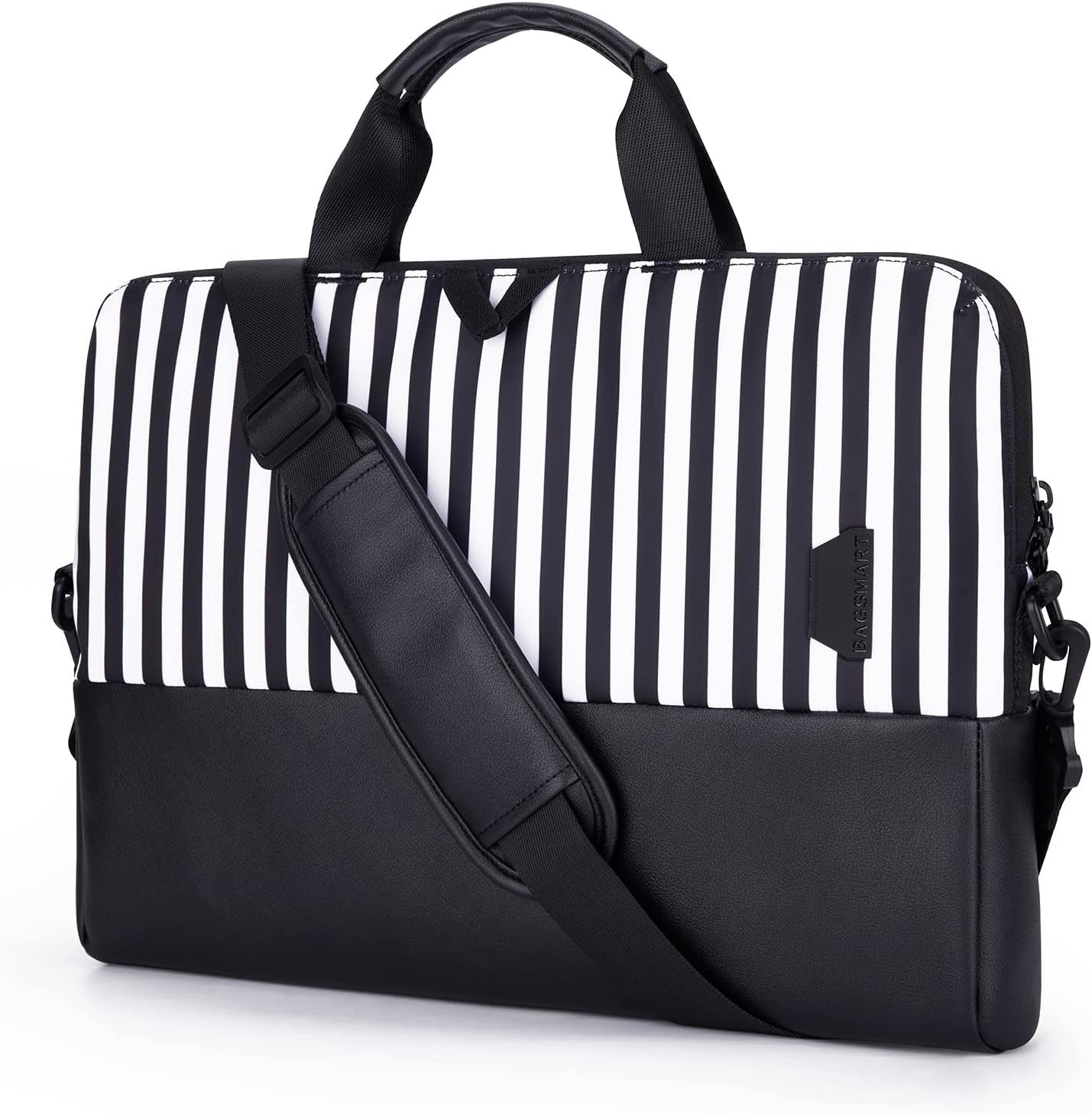 Laptop Bag for Women, Laptop Sleeve, 15.6 Inch Laptop Case, Computer Bag, Laptop Briefcase Office Work Travel, Zebra Stripes